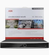 مسجل شبكي هايكفيجن 16 قناة AcuSense ذكي، بدون منافذ PoE، دقة حتى 12MP/4K، فتحتا قرص DS-7616NXI-K2(E)
