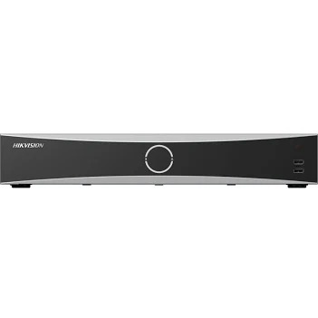 مسجل شبكي هايكفيجن 8 قنوات AcuSense ذكي، 8 منافذ PoE، دقة حتى 12MP/4K، مداخل إنذار DS-7608NXI-I2/8P/S