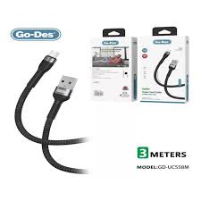 شاحن سريع Go-Des 3M 2.4A